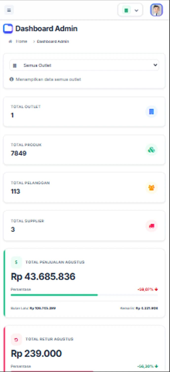 Tampilan Mobile Apoteklink